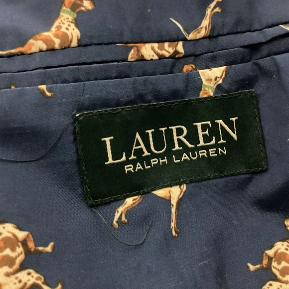 Lauren Ralph Lauren Mens Wale Corduroy Sports Jacket Size 46 long Blazer - Picture 8 of 11